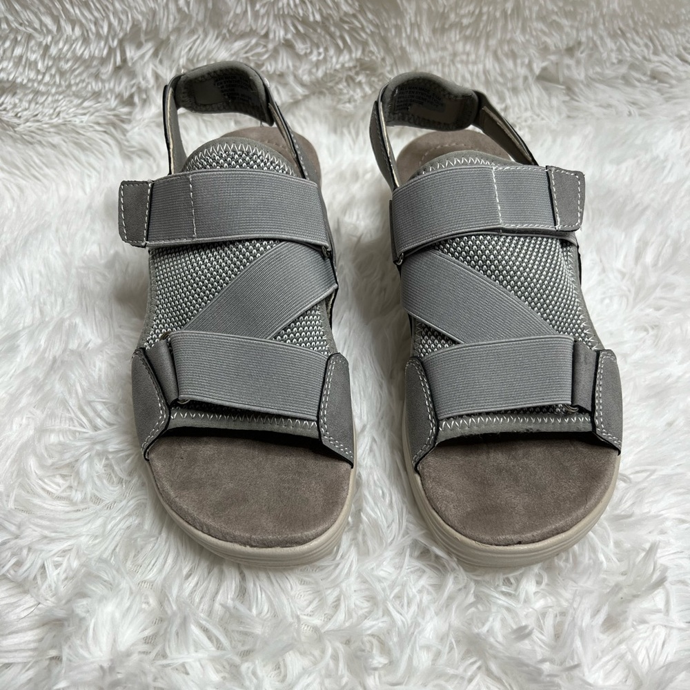 Earth Origins Mesh Willow Genevieve Sport Sandal Sage Grey